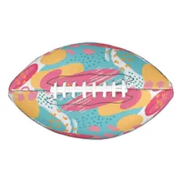 Colorful Abstract Football