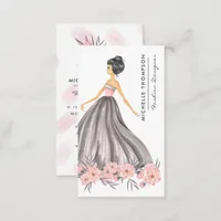 Girly New York Fashion Designer Business Card