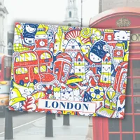 London City England Tourist Travel Kids  Postcard