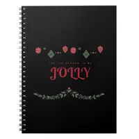 Tis The Season To Jolly Funny Casual Notebook