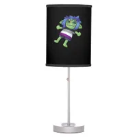 Goblincore Asexual Pride Goblin Classic Table Lamp