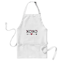 XOXO Valentines Adult Apron