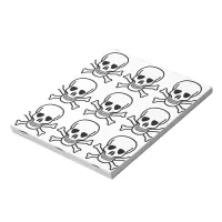 Skull and Crossbones Notepad