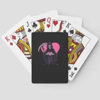 Heart Hands Reaper Classic Meme Style Poker Cards