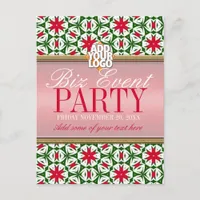 Business Office Holiday Party Invitation template