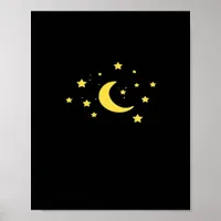 Whimsigoth Night Sky Sun Moon Witchy Poster