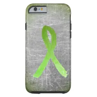 Gray Abstract Lyme Disease Awareness Phone Case