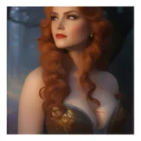 Beautiful Woman Acrylic Print