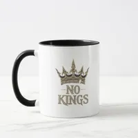 No Kings In America Vintage Graphic Mug