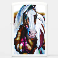 The Paint Horse Zippo Lighter