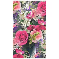 Abstract Floral Flower Tablecloth