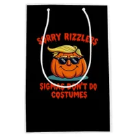 Rizzlers, Sigmas Don’t Do Costumes - Trumpkin Sigm Medium Gift Bag