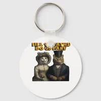 Till Deaths Do Us Part Classic Keychain
