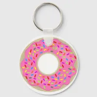 One Tasty Lone Donut Keychain