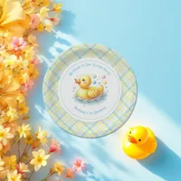 One Lucky Duck First Birthday Party Paper Plates
