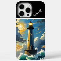 Coastal Lighthouse at Sunset iPhone 16 Pro Max Case