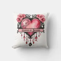 Charmed by Shadows Throw Pillow