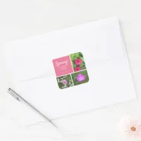 Spring - It's amazing when we're together! Square Sticker