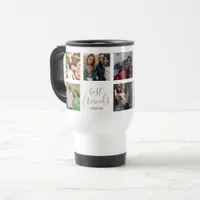 Gold Script | Best Friends Photo Travel Mug