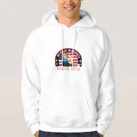 No Kings In America Since 1776 USA Flag Save  Esse Hoodie