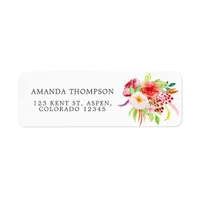 Thumbnail for Vintage Rustic Charm Floral Label