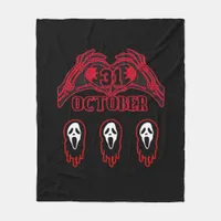 Skeleton Hands 31/10 Classic Fleece Blanket