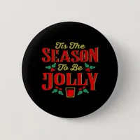 Christmas Tis The Season  Button