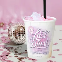 Retro Last Blast Disco Bachelorette ID928 Paper Cups