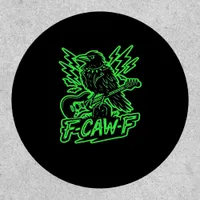 F-Caw-F Chicken Classic Minimal Clean Patch