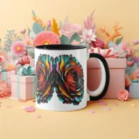 Impressionist Elegance: Nano-Canvas Coffee Mug