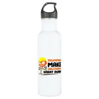 Trumpkin Pumpkin Halloween Classic Stainless Steel Water Bottle