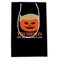 Trumpkin Make Halloween Great Again Funny Spooky P Medium Gift Bag