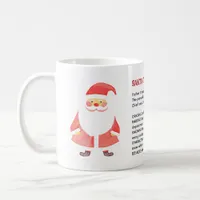 Santa Claus Dictionary Definition X-mas Lexicon Coffee Mug