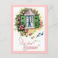 Vintage For Your Birthday Card