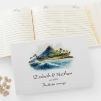 Hawaii Destination Wedding Guest Book