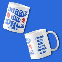 Harris & Walz Retro Coffee Mug