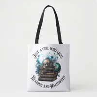 Just a Girl Who Likes Reading Tote bag