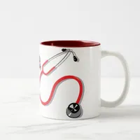 Trust Me I’m a Nurse Red Stethoscope Mug