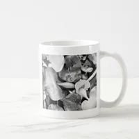 Pond Plants and Black and White Coffee Mug