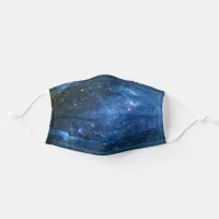 North America Nebula Infrared Blue Galaxy of Stars Adult Cloth Face Mask