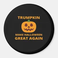 Trumpkin Make Halloween Great Again , Trumpkin Hal Magnet