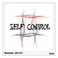 Martial Arts Self Control Wall Decal