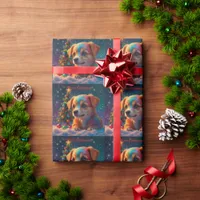 Festive Merry Christmas  Wrapping Paper