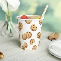 Chocolate Chip Cookies Birthday Paper Cups – Sweet