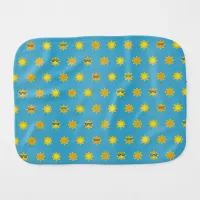 Cool Suns in Shades Summer Fun Burp Cloth