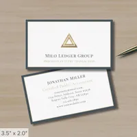 Stylish Luxury Logo Business Card