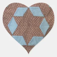 Quilt Pattern - Castle Heart Sticker