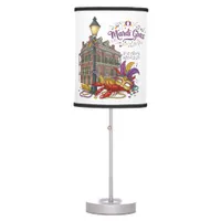 Mardi Gras Table Lamp