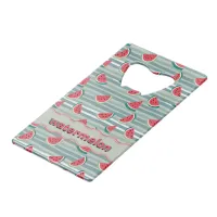 Watermelon Credit Card Bottle Opener