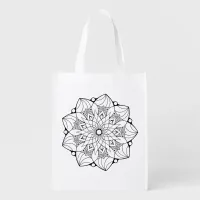 Mandala Adult Coloring Art Supplies Go Bag